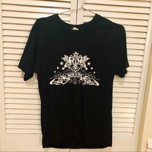 Joe Pug Band T Shirt Black 100% Cotton